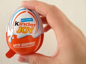 Kinder Joy ei ollutkaan ihan perinteinen Kinder-muna...
